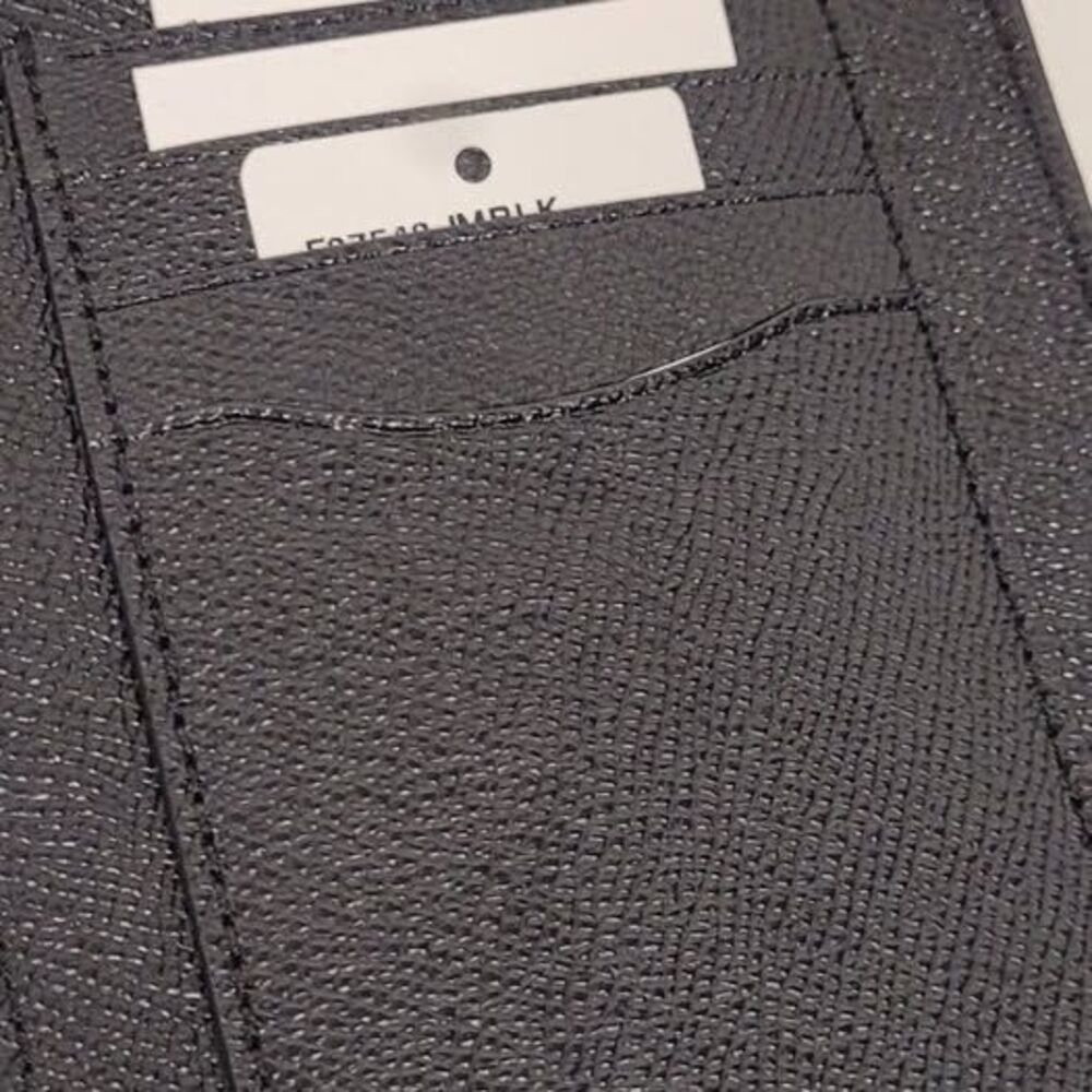 NEW Coach Signature BLACK LEATHER North South Phone Crossbody NWT MSRP-$195 - Picture 8 of 8